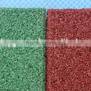(HC-0704C) 2015 Newest Anti-UV EN1177 Certificated 2.5cm Thickness Swimming Pool Outdoor Recycle Rubber Floor thumbnail-3