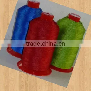 High Tenacity Polyester Bonded Thread Leather Sewing Thread Bonded Filament Polyester Bonded Sewing Thread 100% Polyester Bonded thumbnail-1