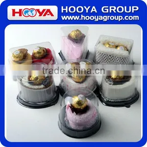 2016 NEW Wedding Cake Towel With Chocolate thumbnail-1