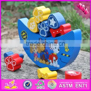 2016 New Design Educational Wooden Balance Toys for Toddlers W11F068 thumbnail-3