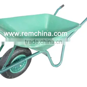 FARMING WHEELBARROW WB6424S QINGDAO WHEELBARROW PNEUMATIC WHEEL HEAVY DUTY TRAY thumbnail-1