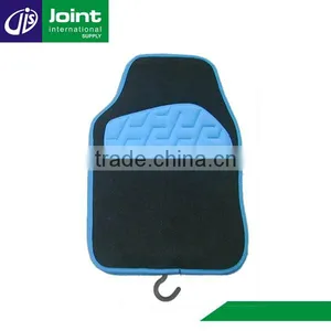 4pcs Skid Resistant Car Carpet Heel Pad Car Mat Universal thumbnail-1