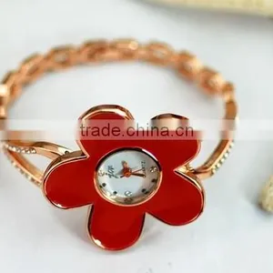 Fashion Crystal Women's Bracelet Bangle Cuff WATCH Watch HYY-KQL02 thumbnail-1