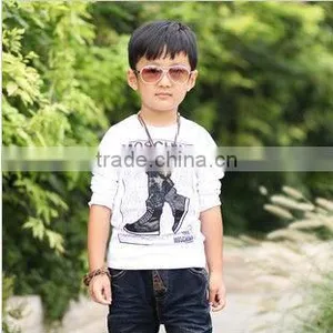 Wholesale Cotton Long Sleeve Boys' t Shirt ,children Clothing thumbnail-1