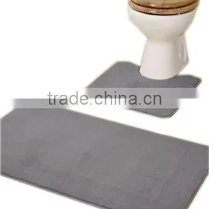 GREY COLOR BATHMAT SETS BATHMAT ANTI-SLIP BATHMAT (EV16810) thumbnail-1
