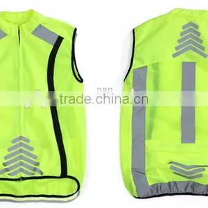 hi Visibility Sport Vest Soft Fabric for Night Running thumbnail-2