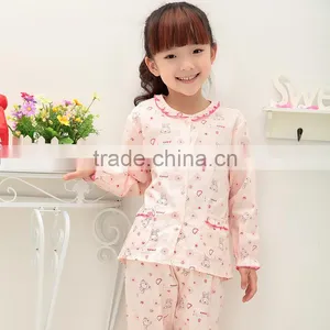 High Quality 100% Polyester Girls Pajamas Wholesale Pajamas For Children thumbnail-1