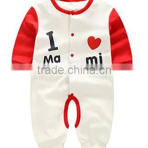 Wholesale Cheap Unisex Gender Baby Rompers 0-3-6months Adorable Printing Wholesale Good Quality Baby Sleeve Babysuits thumbnail-1
