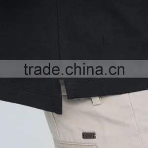Wholesale Colorfast Combed Cotton Pique Ribbed Collar and Cuff Golf Matching Color Polo T-shirt Color Matching For Men thumbnail-5