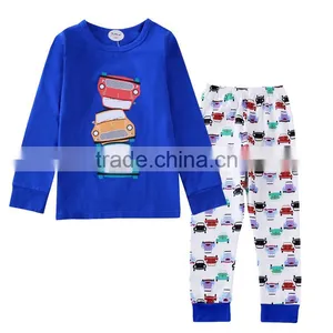 S16061A Children Sleepwear With Smart Animals Cartoon Girl's Sleepwear thumbnail-1