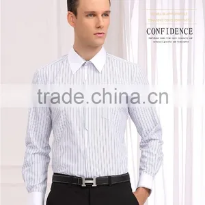 2015 Latest Design Men's Business Shirt Of Short Sleeve (DSHM027) thumbnail-5