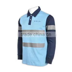 IS09001/BSCI Factory High Visibility Reflective Safety Polo Shirt thumbnail-2