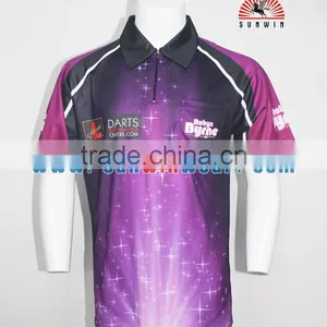 Popular New Fashion Custom Design Darts Polo Shirt / Dart Jersey / Dart Cloth thumbnail-3