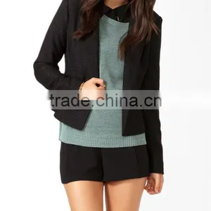 Crest Button Metallic Blazer thumbnail-1