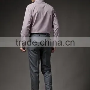 2014 Latest Style Cotton Mens Custom Dress Shirt thumbnail-4