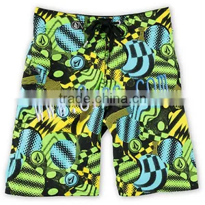 Custom High Waist Colorful Swim Shorts,polyester Boardshorts Men thumbnail-1