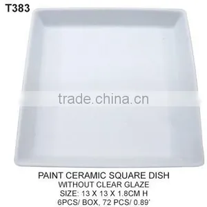 PAINT CERAMIC ROUND DISH Ceramic Ornaments Wholesale thumbnail-3