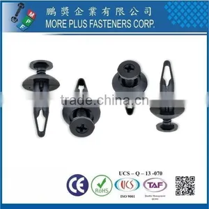Taiwan Stainless Steel PC N66 Natural Black Nylon Plastic Clip Small Plastic Clips Plastic Swivel Clip thumbnail-5
