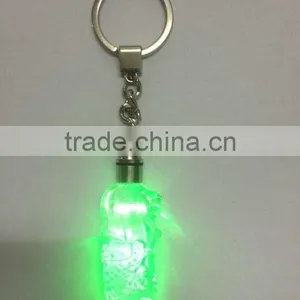 Crystal Singapore Merlion Model With LED Keychain For Souvenirs Gifts KJJ-01 thumbnail-6