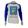 Eco Friendly Men’s T-shirt, Recycled PET Men’s Baseball Jersey Tshirt thumbnail-1