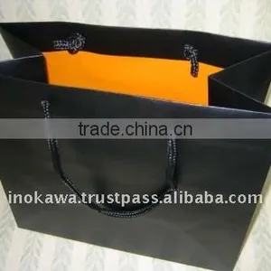 Luxury Shopping Paper Bag STOCKLOT LOW PRICE --- OR-Black 150--- Wholesale thumbnail-1