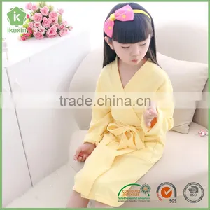Cute Sanding Anti Pilling Home Berber Fleece Baby Bathrobe thumbnail-3