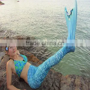 Swimmable Monofin Mermaid Tail for Swimming Kids Swimwear Mermaid Tail Swim Monofin thumbnail-1