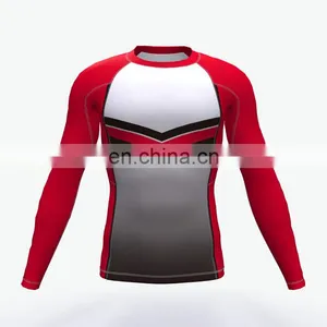 Custom Made Mma Bjj Rash Guard for Men thumbnail-6