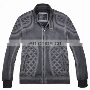 2015 Last Fashion Spring Handsome Motrocycling Man Leather Jacket thumbnail-1