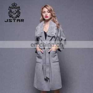 Mongolian Women Jackets And Blazers Double-Sided Cashmere Coat thumbnail-1