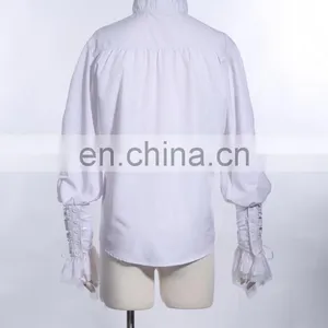 Gothic Victorian Men's Frilled Long Sleeve Shirt thumbnail-3