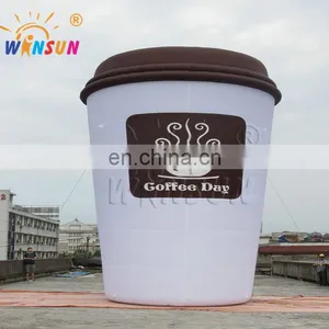 2017 Hot Sale Giant Inflatable Coffee Cup for Advertising thumbnail-1