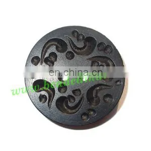 Handmade Wood Buttons, Size : 4x25mm BTWDR020 thumbnail-1