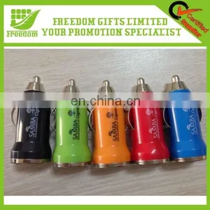 Hot Portable Promotional Custom Logo USB Car Charger thumbnail-4