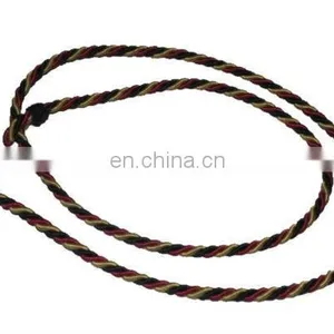 Yellow Silk Military Lanyard, String, PE Rope, Military Lanyard, Uniform Lanyard Whistle Cord thumbnail-5