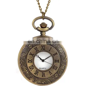 Men Mechanical Wind Hand Vintage Pocket Watch Steampunk NJ095 thumbnail-1