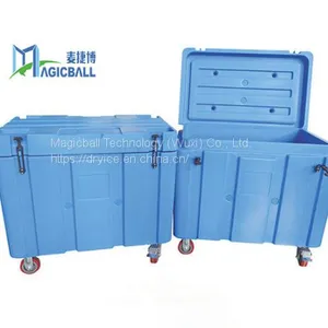 Dry Ice Bin Wheels/dry Ice Refrigerator/industrial Storage Box thumbnail-1