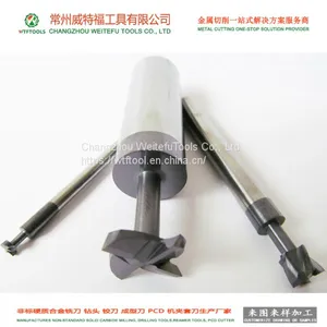WTFTOOLS Manufacturer Non-standard Tungsten Carbide Dovetail End Milling Cutter Tools thumbnail-1