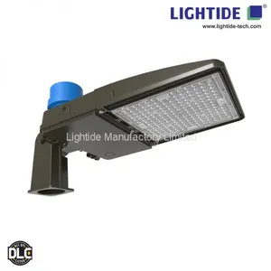 Lightide Outdoor DLC Premium IP66 LED Parking Lot Street Lights, CREE LED 300W, 100-277vac, Repalcing 1000W MH thumbnail-1