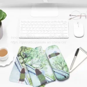 Creative and Personalized Myopic Eyewear Case; Simple and Lovely Portable Eyeglasses Holder thumbnail-2