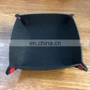 Multifunction Foldable Felt Desktop Storage Money Tray Organizer thumbnail-3