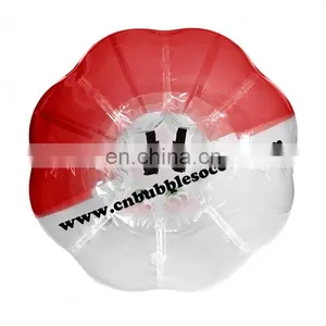 Inflatable PVC Belly Bump Soccer Zorb Ball Suit thumbnail-4
