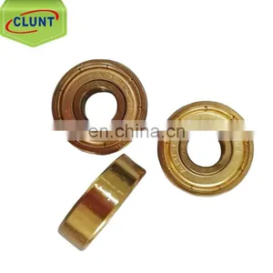 Chrome Steel 608ZZ Skateboard Gold Bearing 608 thumbnail-2