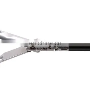Geyi Reusable Atraumatic Forceps Autoclavable Fenstrated Grasper for Laparoscopy Surgical Instruments thumbnail-4