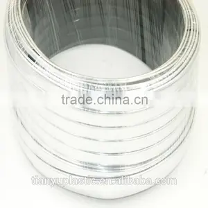 Silver Chrome Tape for Cars, Chrome Tape for Cars, Flexline Auto Body Moulding thumbnail-1