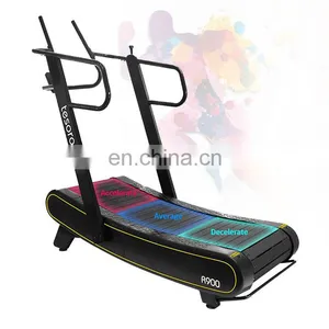 no Noise Commercial Curved Treadmill Air Runner Manual Treadmill Non-Motorized Treadmill for Gym thumbnail-1