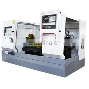 CK6150 Precio de Tornos Automatic Flat Bed GSK KND Siemens FANUC Control Cnc Lathe Turning Center Machine Price for Sale China thumbnail-2