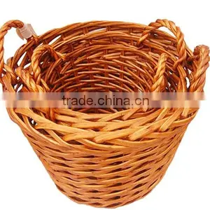 Wicker Waste Basket thumbnail-1