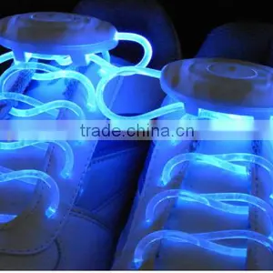 New LED Shoelaces Shoe Laces Shoestring Flash Light Up Glow Luminous Waterproof thumbnail-3