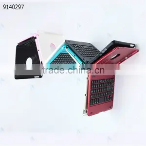 Bluetooth Keyboard for IPad Mini,red Aluminum Bluetooth Keyboard Stand Case thumbnail-3